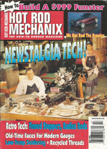 HOT ROD MECHANIX 1996 JULY - PROWLER, RADIIUS RODS, MODERN GUAGES, '35 CHEVY